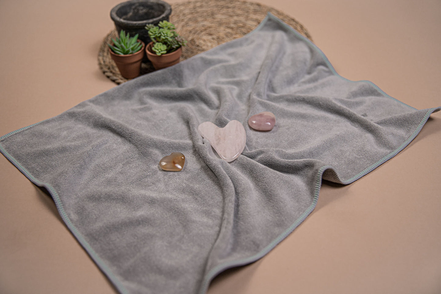 Grey Unwind Towel™️ w/o slit 3pck